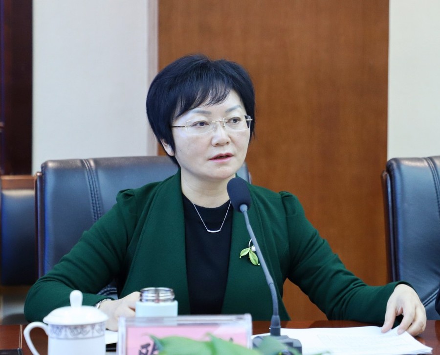 副市长欧阳梅来院调研指导工作